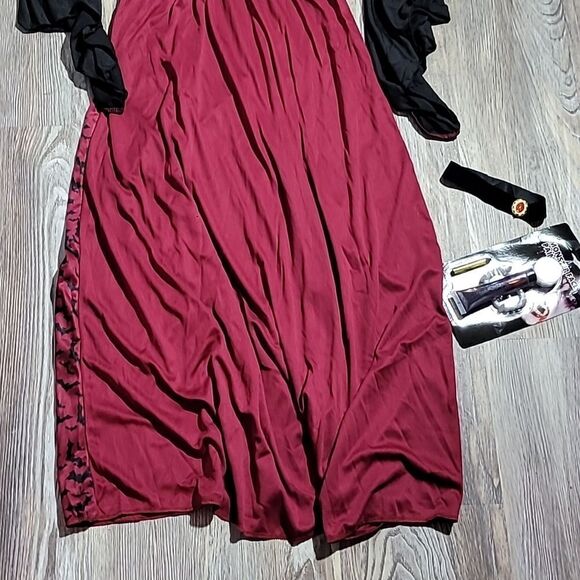 Vampire Halloween Costume Girl's Size 10-12 - Picture 5 of 7